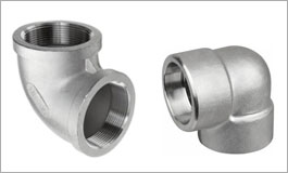 Steel Forged Threaded & Socket weld 90° Elbow