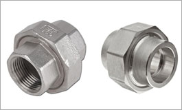 Steel Threaded & Socket weld Union Manufacturers in India